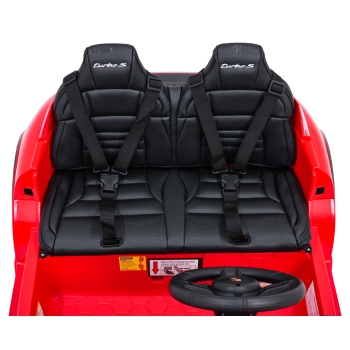 Autko dla dzieci Porsche Taycan Turbo S Czerwony BDM0988.CR